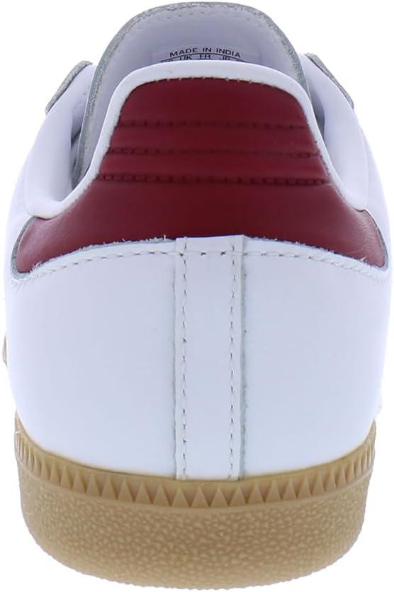 imageadidas UnisexAdult Samba IndoorWhiteBlackGreywhiteCotton White