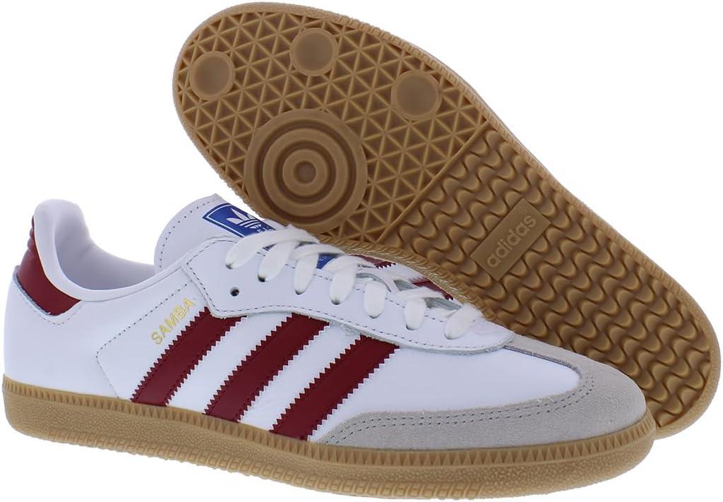 imageadidas UnisexAdult Samba IndoorWhiteBlackGreywhiteCotton White