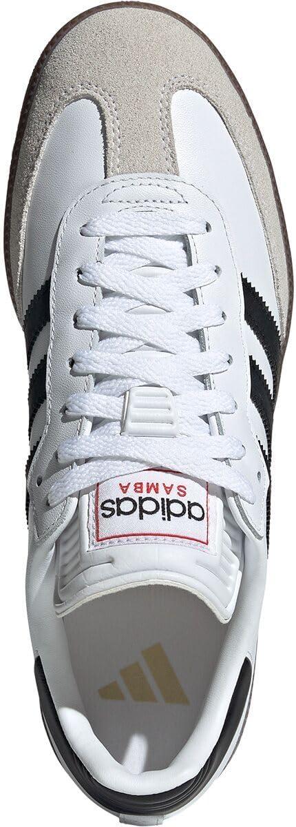 imageadidas UnisexAdult Samba IndoorWhiteBlackVivid Red