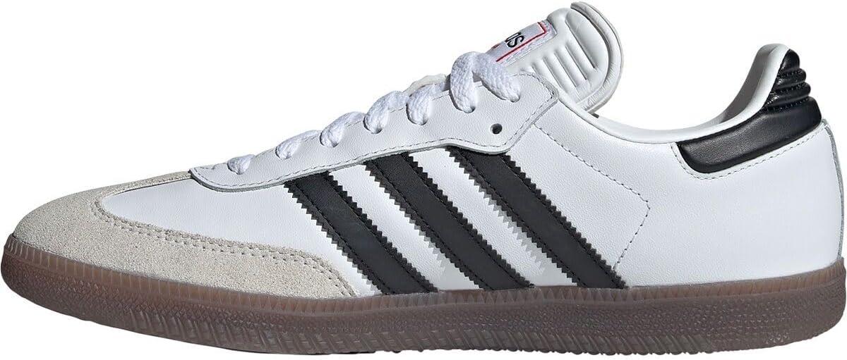 imageadidas UnisexAdult Samba IndoorWhiteBlackVivid Red