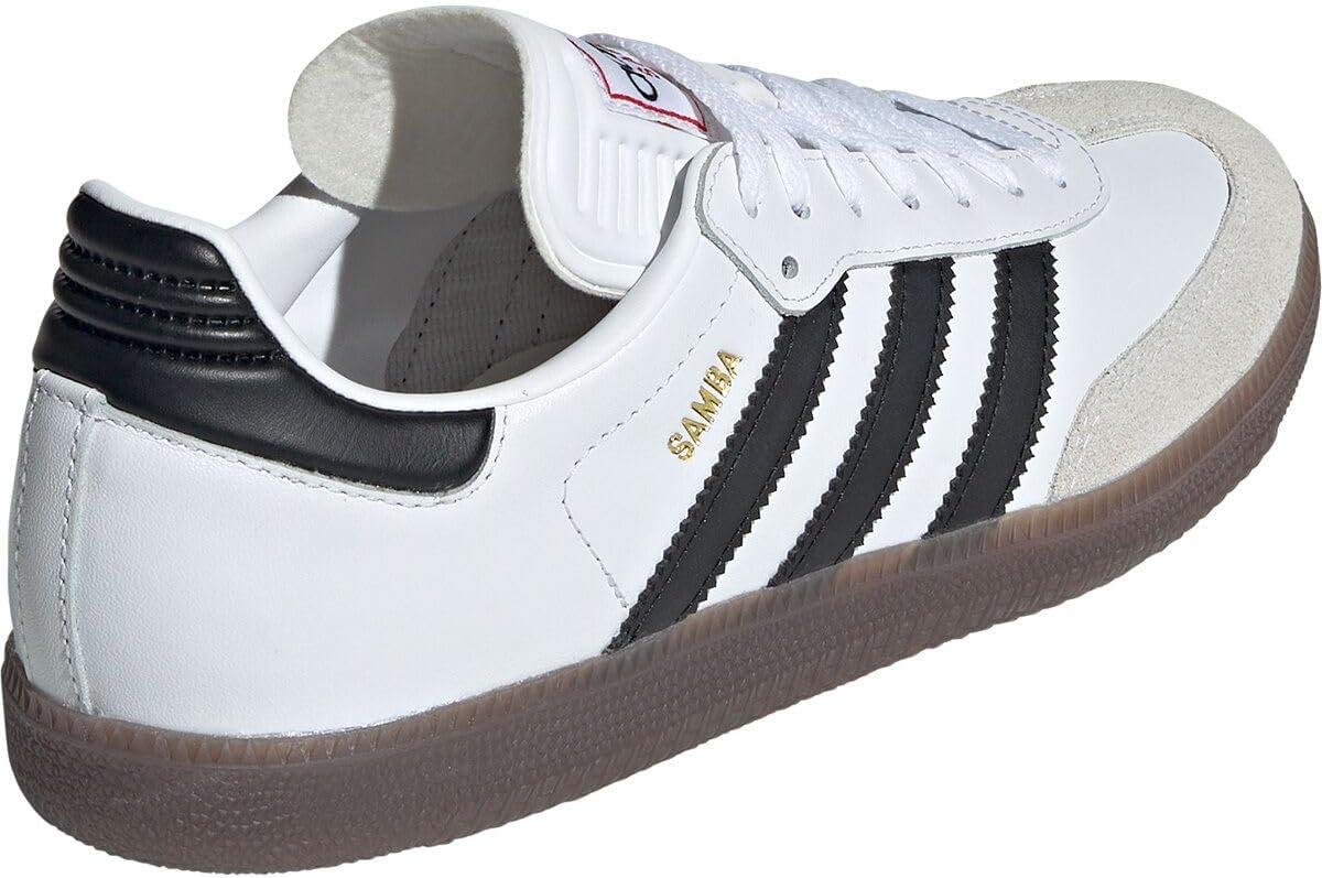 imageadidas UnisexAdult Samba IndoorWhiteBlackVivid Red