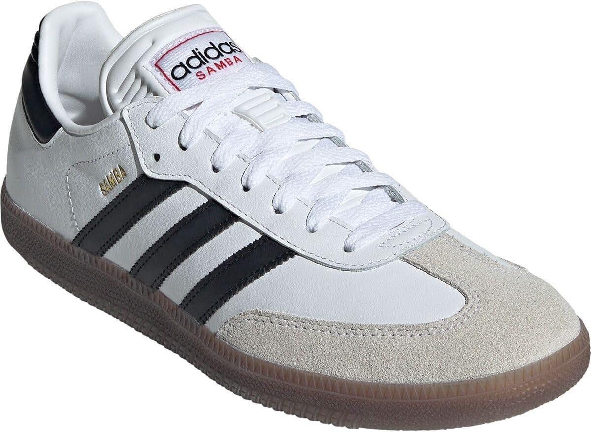 imageadidas UnisexAdult Samba IndoorWhiteBlackVivid Red