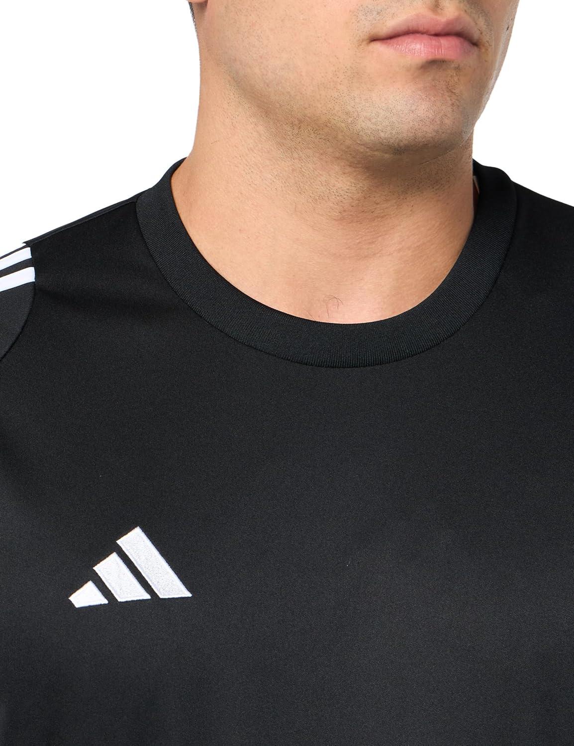 imageadidas mens Tiro 24 JerseyBlackWhite
