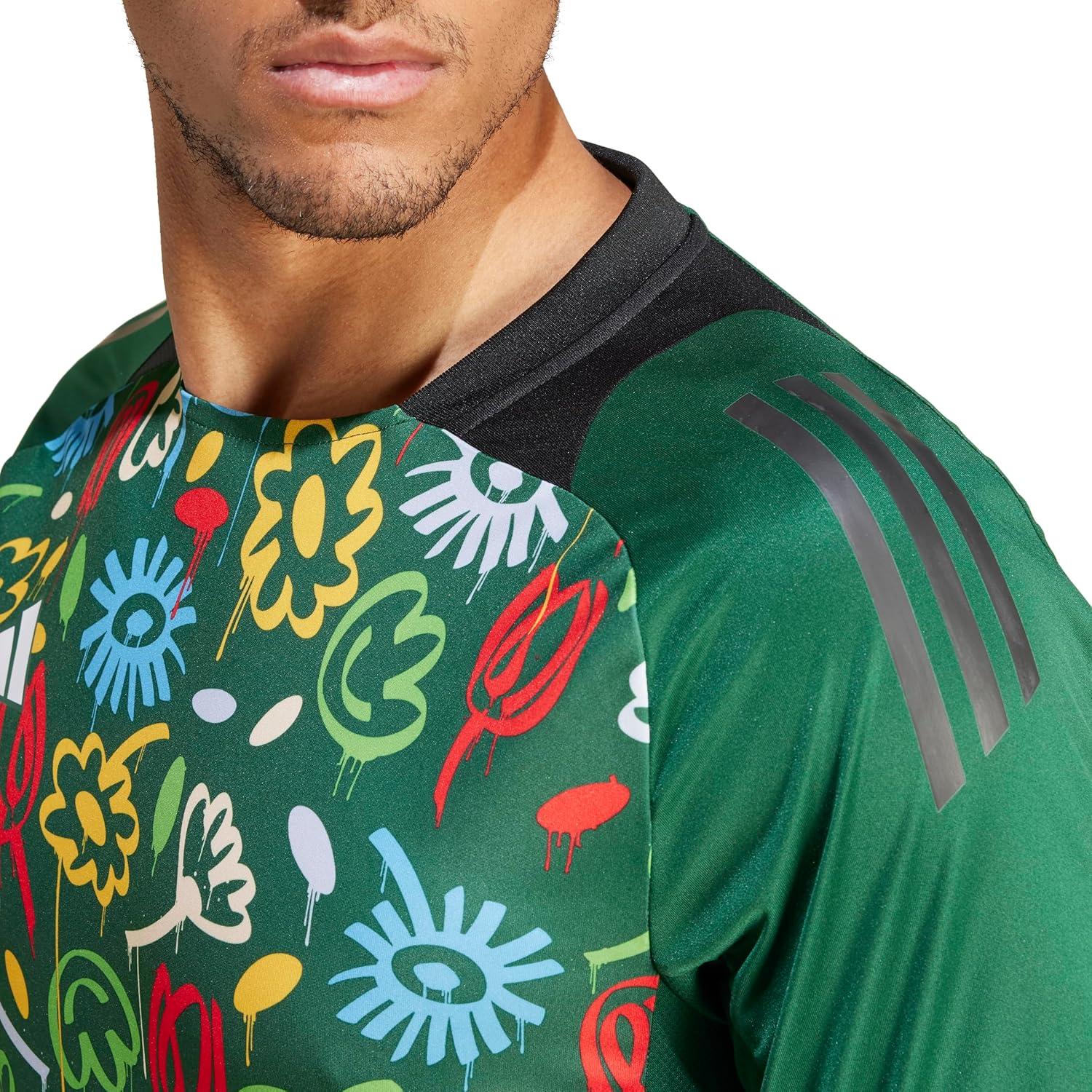 imageadidas mens Tiro 24 JerseyDark Green