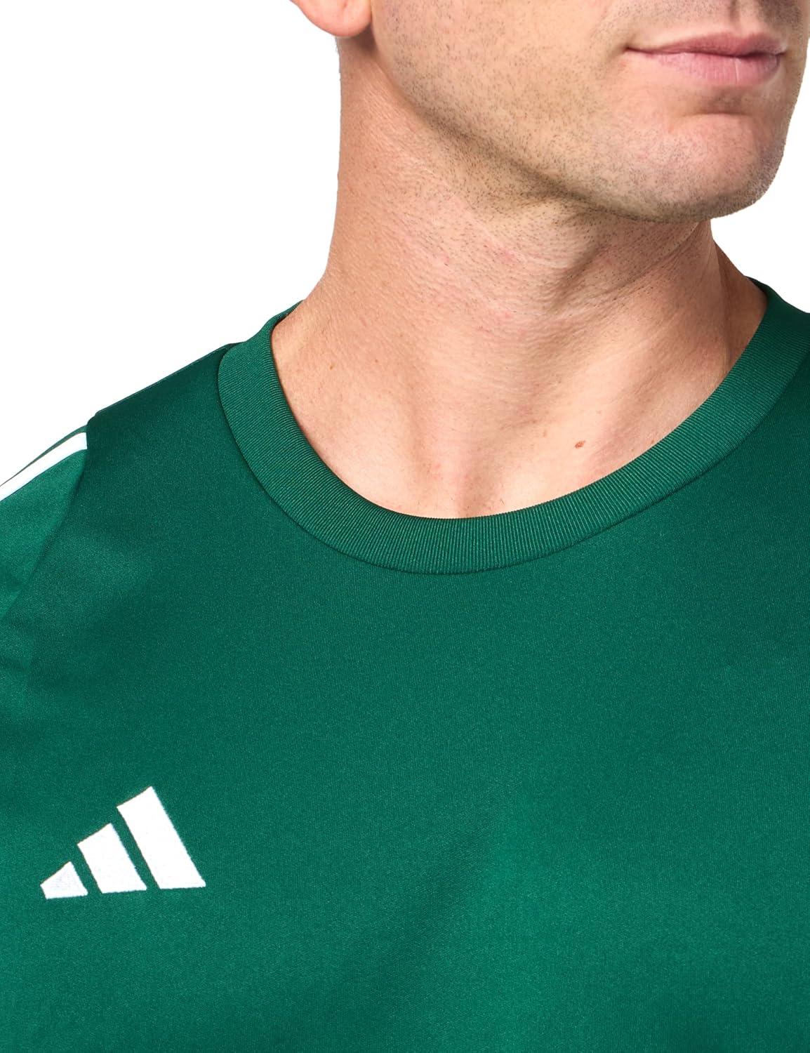 imageadidas mens Tiro 24 JerseyTeam Dark GreenWhite