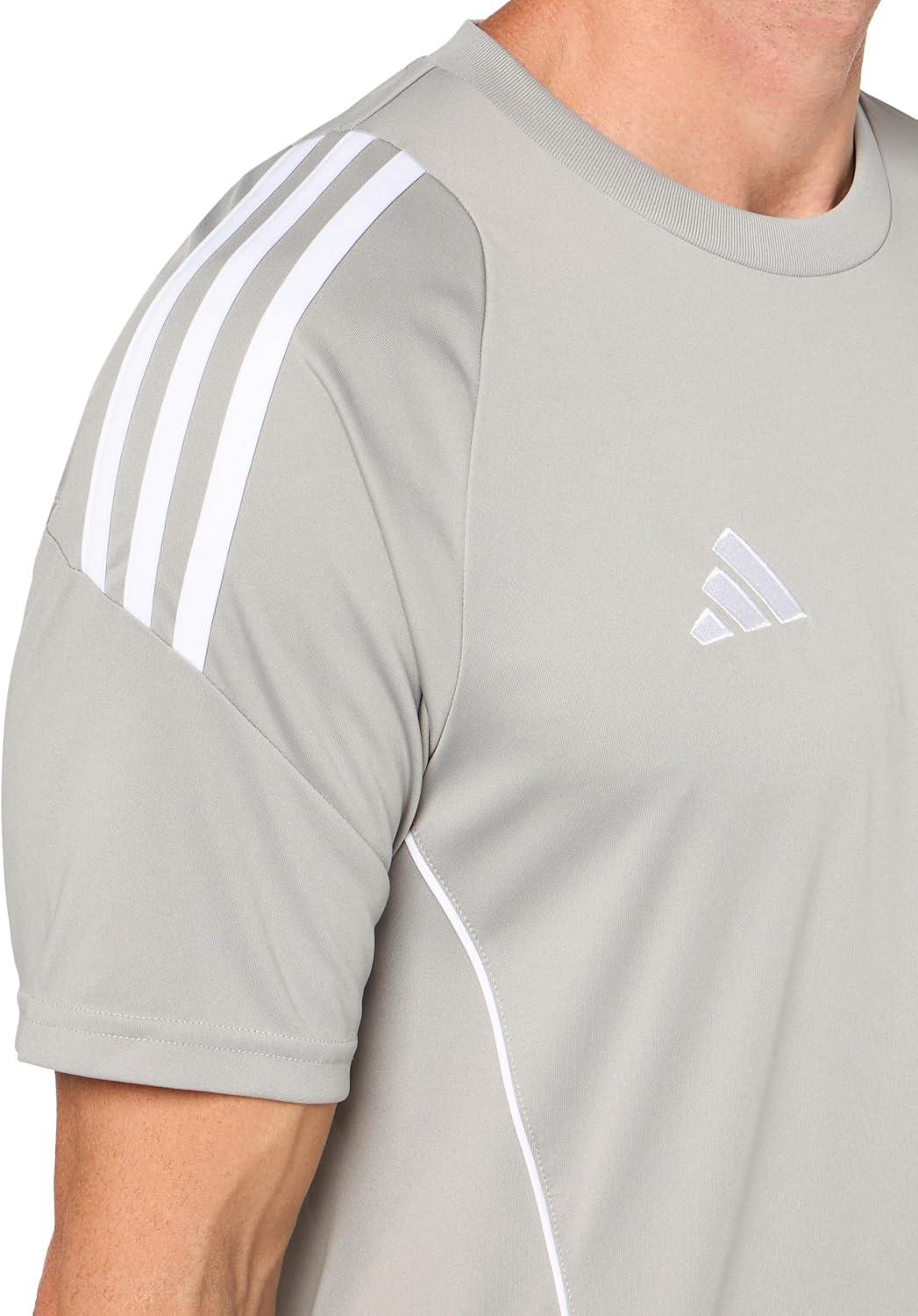 imageadidas mens Tiro 24 JerseyTeam Mid GreyWhite
