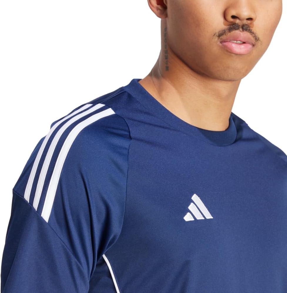 imageadidas mens Tiro 24 JerseyTeam Navy BlueWhite