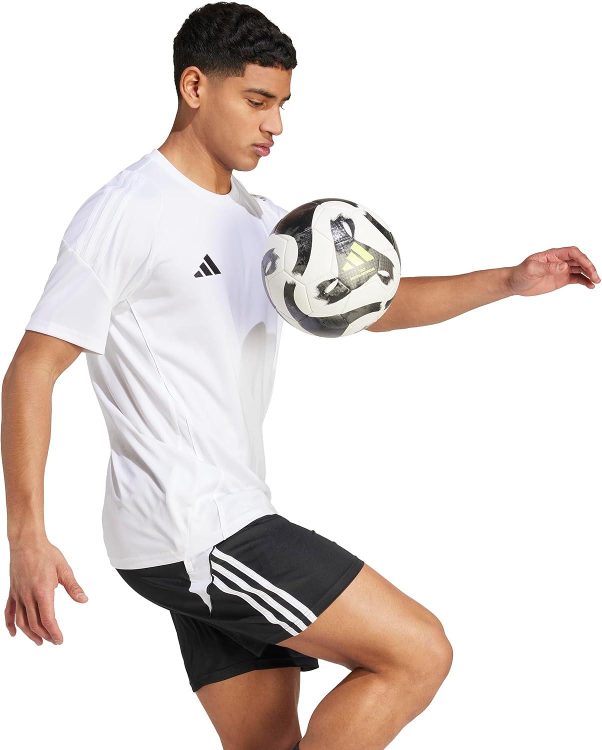 imageadidas mens Tiro 24 JerseyWhiteWhite