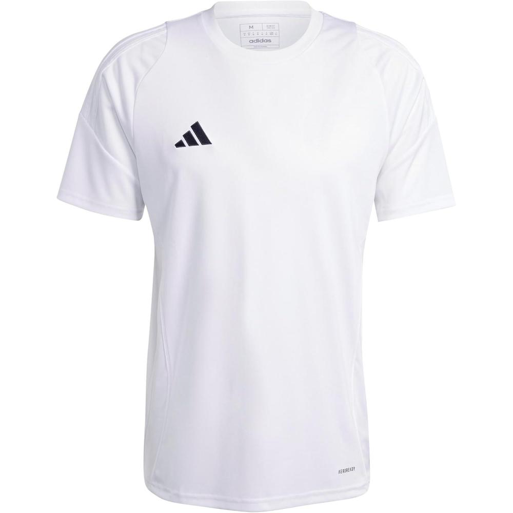 imageadidas mens Tiro 24 JerseyWhiteWhite
