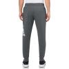 imageAdidas Mens Essentials Fleece Tapered Cuff Big Logo PantsDark Grey Heather