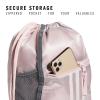 imageadidas Alliance Sackpack  Drawstring Backpack Small Bag for Men and Women Tropic BloomClear Pink One SizeSandy PinkWhite20
