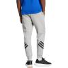 imageadidas Mens Future Icons 3Stripes PantsMedium Grey Heather