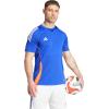 imageadidas mens Tiro 24 JerseyLucid BlueWhiteSolar Red