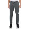 imageAdidas Mens Essentials Fleece Tapered Cuff Big Logo PantsDark Grey Heather