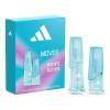 imageadidas Moves for Her Giftset 05 fl oz EDT  1 fl oz EDT Notes of Grapefruit Peppermint Tomato Womens Fragrance Long Lasting Sporty Fragrance Travel SizeMoves Her Giftset