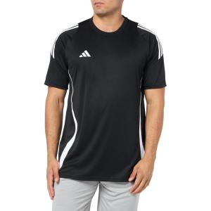 imageadidas mens Tiro 24 JerseyBlackWhite
