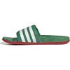 imageadidas Unisex Adult Adilette Comfort SlideVivid GreenWhiteScarlet