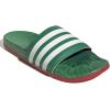 imageadidas Unisex Adult Adilette Comfort SlideVivid GreenWhiteScarlet