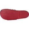 imageadidas Unisex Adult Adilette Comfort SlideVivid GreenWhiteScarlet