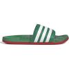 imageadidas Unisex Adult Adilette Comfort SlideVivid GreenWhiteScarlet