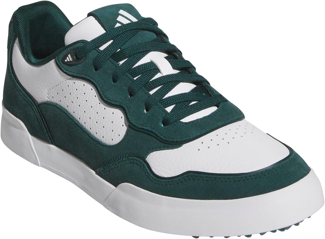 imageadidas Mens Retrocross 25 Spikeless Golf ShoesAurora IvyFootwear White