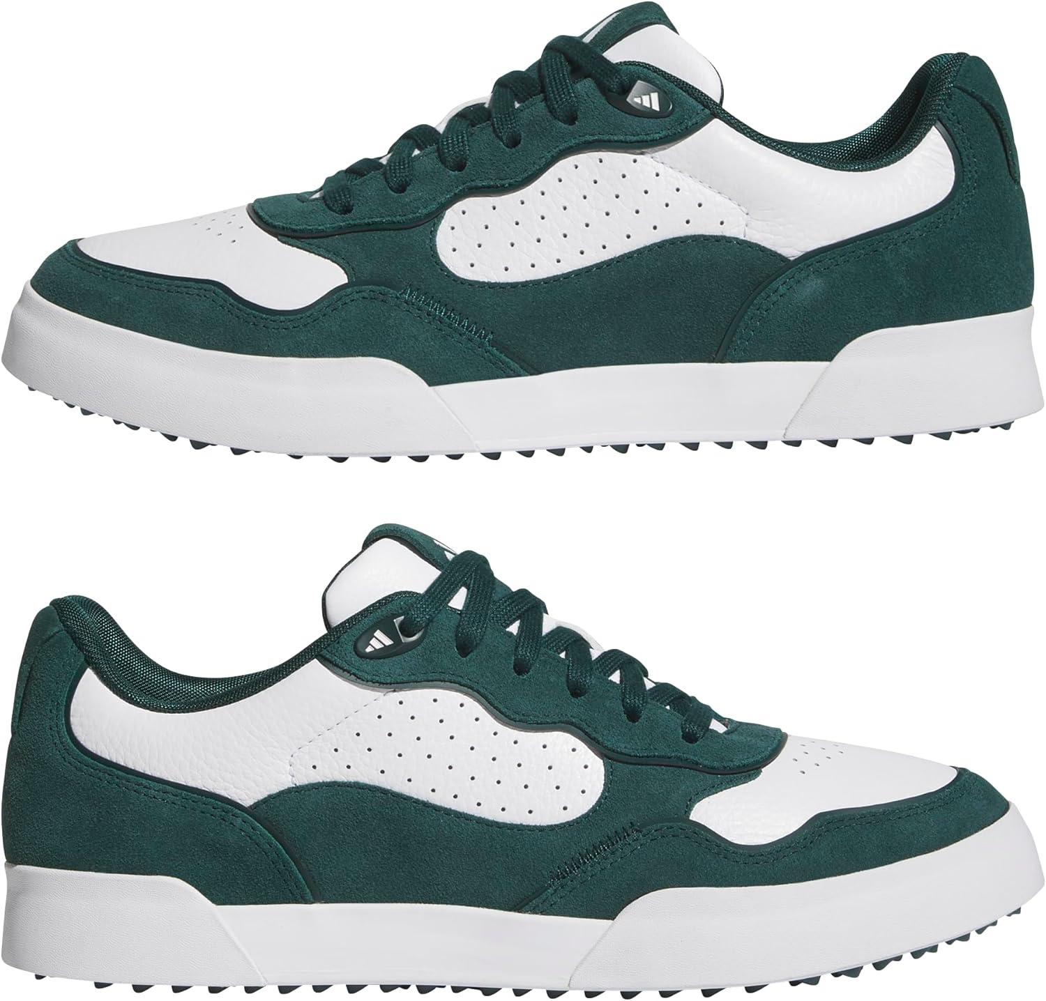 imageadidas Mens Retrocross 25 Spikeless Golf ShoesAurora IvyFootwear White