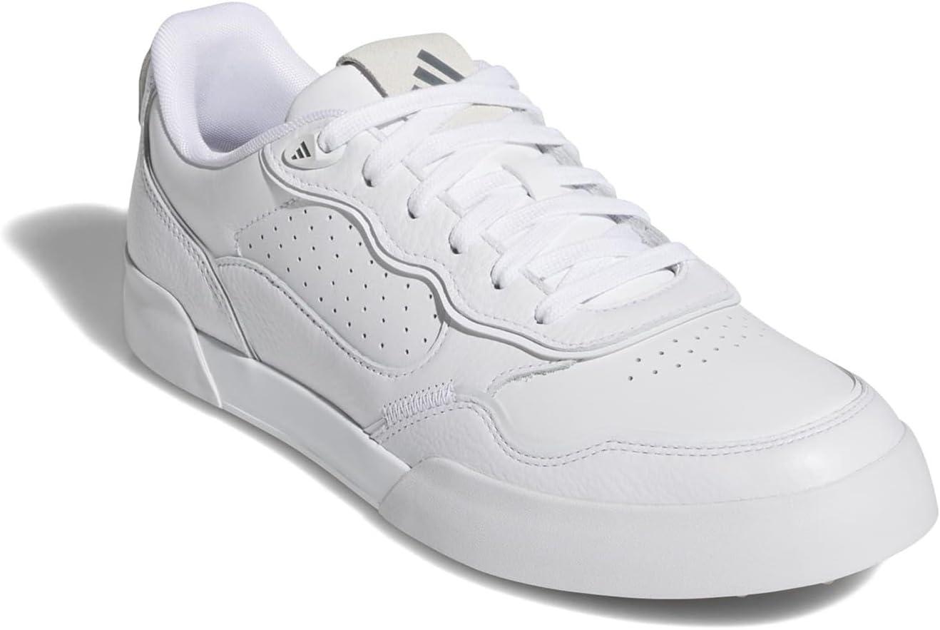 imageadidas Mens Retrocross 25 Spikeless Golf ShoesCloud White Grey Six Gum