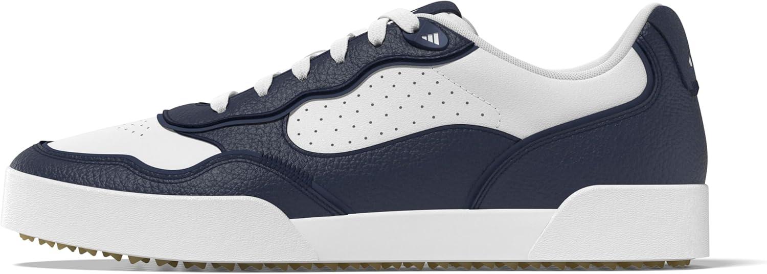 imageadidas Mens Retrocross 25 Spikeless ShoesFootwear WhiteCollegiate NavyGum 4
