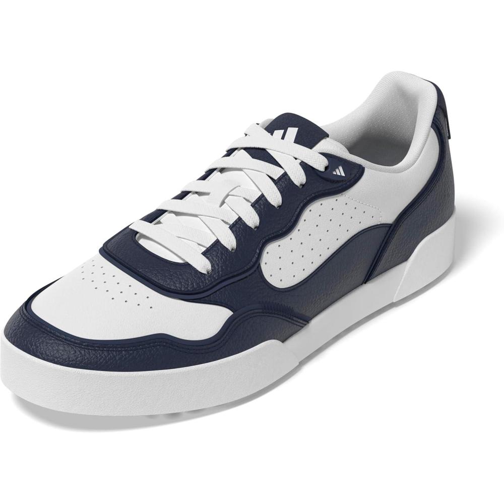 imageadidas Mens Retrocross 25 Spikeless ShoesFootwear WhiteCollegiate NavyGum 4