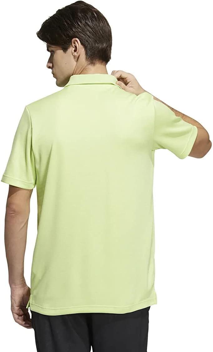 imageadidas Mens Designed to Move 3Stripes Polo ShirtPulse Lime