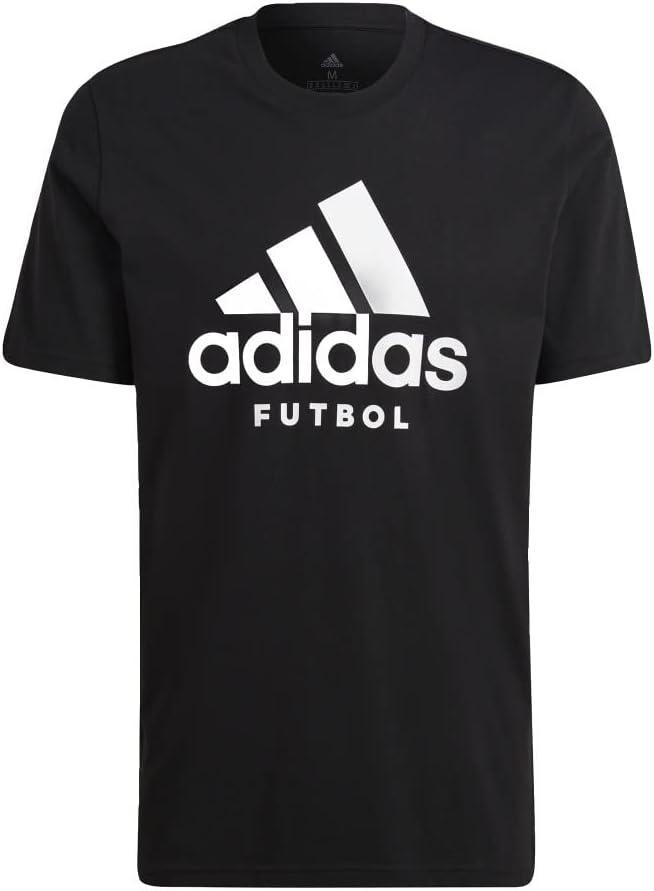imageadidas Mens Futbol Logo TeeBlack