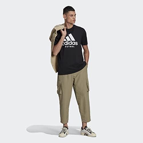 imageadidas Mens Futbol Logo TeeBlack