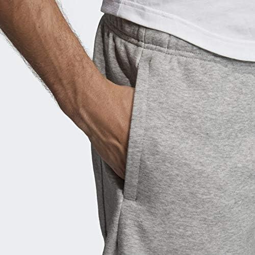 imageadidas Mens Loungewear Must Haves Badge of Sport ShortsMedium Grey HeatherWhite