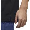 imageadidas Mens Designed to Move 3Stripes Polo ShirtBlackWhite