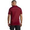 imageadidas Mens Designed to Move 3Stripes Polo ShirtCollegiate BurgundyBlack