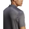 imageadidas Mens Designed to Move 3Stripes Polo ShirtGreyBlack