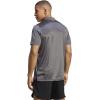 imageadidas Mens Designed to Move 3Stripes Polo ShirtGreyBlack