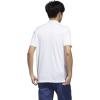 imageadidas Mens Designed to Move 3Stripes Polo ShirtWhiteBlack