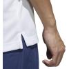 imageadidas Mens Designed to Move 3Stripes Polo ShirtWhiteBlack