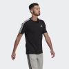 imageadidas Mens Essentials 3stripes TeeBlack  White