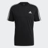 imageadidas Mens Essentials 3stripes TeeBlack  White