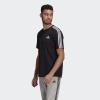 imageadidas Mens Essentials 3stripes TeeBlack  White