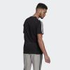 imageadidas Mens Essentials 3stripes TeeBlack  White
