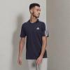 imageadidas Mens Essentials 3stripes TeeLegend Ink