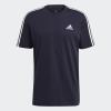 imageadidas Mens Essentials 3stripes TeeLegend Ink