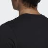 imageadidas Mens Essentials Long Sleeve TeeBlackWhiteWhite