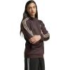 imageadidas Mens Essentials Warmup 3stripes Track TopShadow Brown