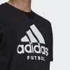 imageadidas Mens Futbol Logo TeeBlack