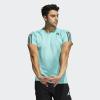 imageadidas Mens Primeblue Designed 2 Move 3Stripes TeeAcid Mint