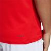 imageadidas Mens Primeblue Designed 2 Move 3Stripes TeeVivid Red